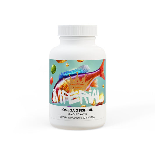 Omega 3 Fish Oil Supplement (60 Softgels)
